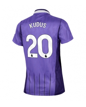 Tottenham Hotspur Mohammed Kudus #20 Maglia Gara Terza Repliche 2026-27 Donna Maniche Corte Tottenham Hotspur Mohammed Kudus #20 Maglia Gara Terza Repliche 2026-27 Donna Maniche Corte